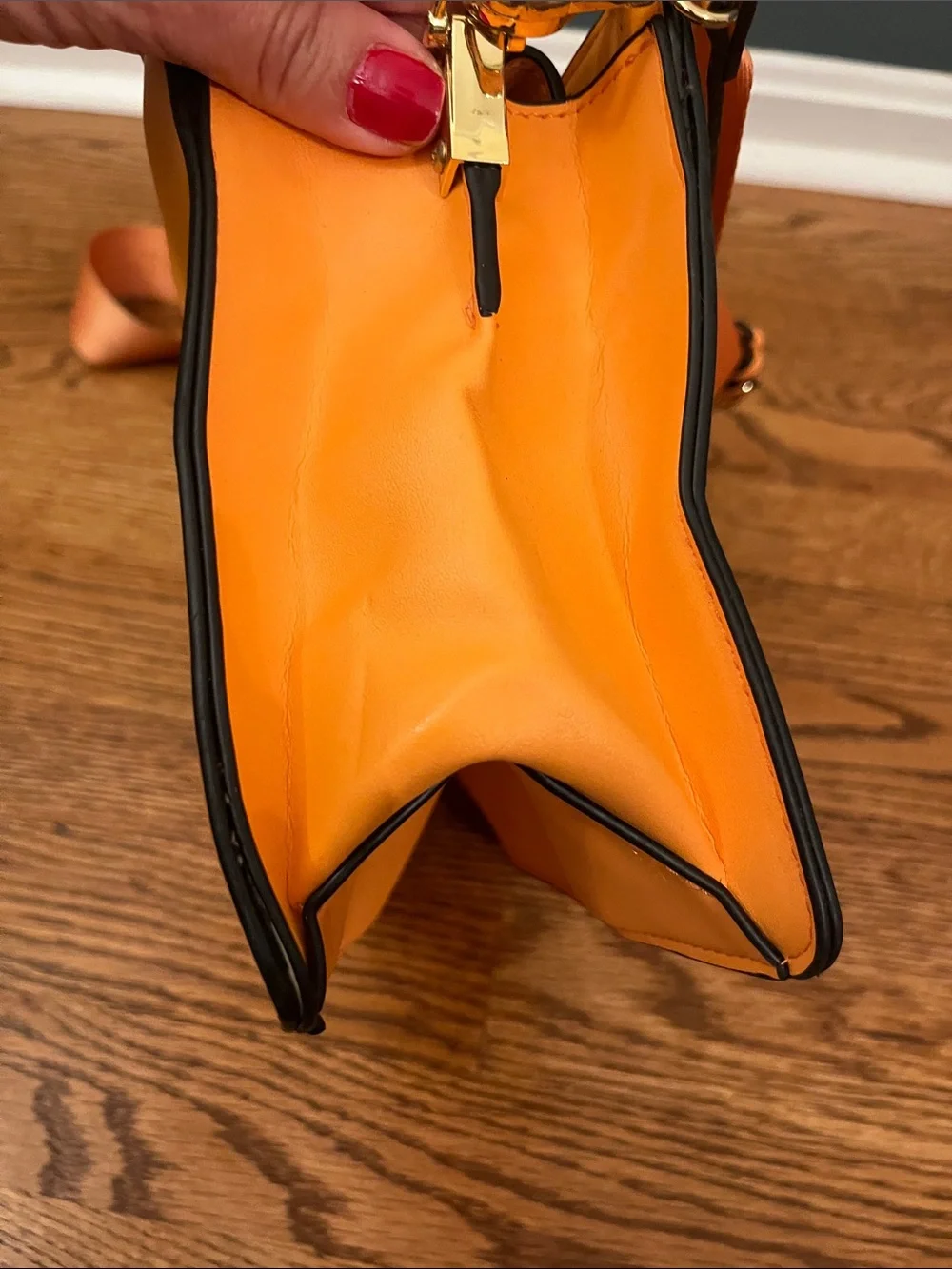 Steve Madden Bevelyn / Evelyn Crossbody Bag Set Orange